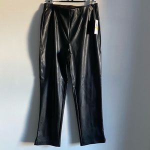 NWT Michael Kors Faux Leather Trouser